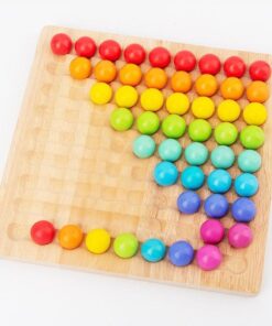 Wooden Board Bead Game