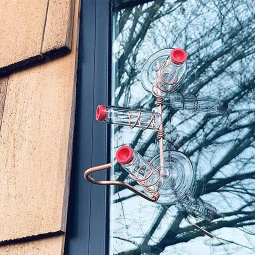 Прозоречна хранилка за колибри