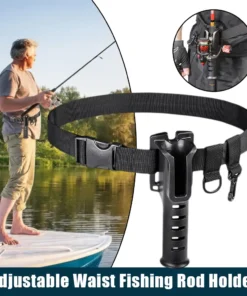 Adjustable Waist Fishing Rod Holder