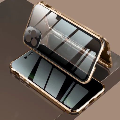 Anti-Peep Magnetic Case Para sa iPhone