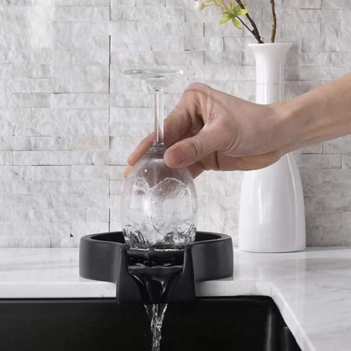 Автоматична стъклена машина за бързо измиване на кухненски мивки
