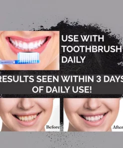 Charcoal Teeth Whitening Powder