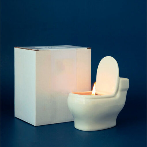 شمع آروماتراپی توالت خلاقانه خنده دار