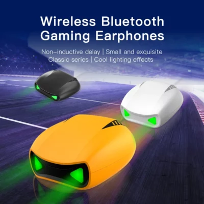 Wireless Ultra-Low Latency HI-FI Stereo Sound Noise Cancelling Earbuds