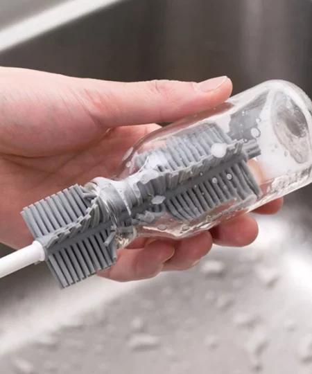 Flexible Silicone Bottle Brush Cleaner