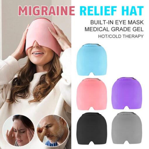 Компресивна капа за ослободување од мигрена