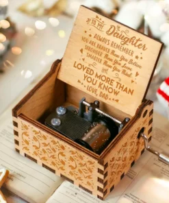 Handcrafted Custom Wood Music Box