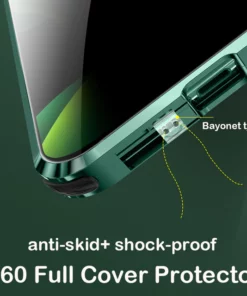 Anti-Peep Magnetic Case For iPhone