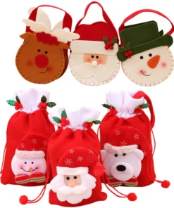 Christmas Gift Doll Bags