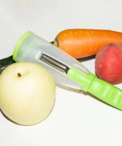 Stainless Steel Peeler With Storage Head