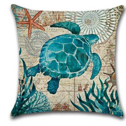 Deniz Kaplumbağası Yastık Kılıfları