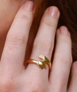 Hugging Hands Ring