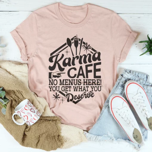 Тениска за кафе Karma