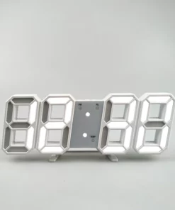 3D Modern Digital Led Wall Clock