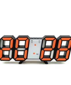 3D Modern Digital Led Wall Clock