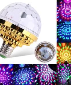 LED Disco Ball Colorful Rotating Bulb