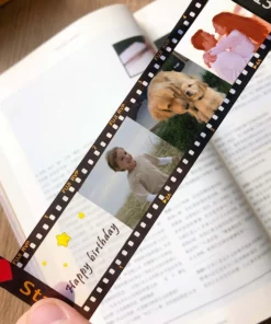 Custom Colorful Camera Roll Keychain