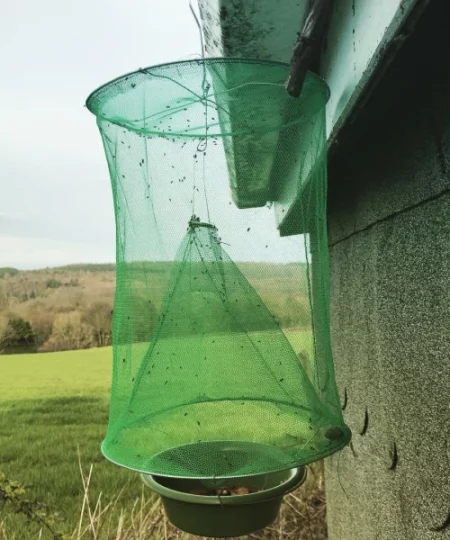Portable Nontoxic Fly Mosquito Trap