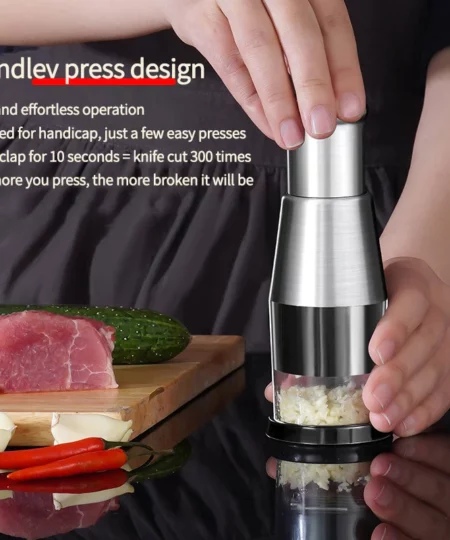 Pressed Garlic Chopper