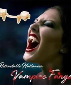 Retractable Halloween Vampire Fangs