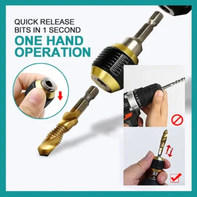 Quick Connect Drill Chuck Tool