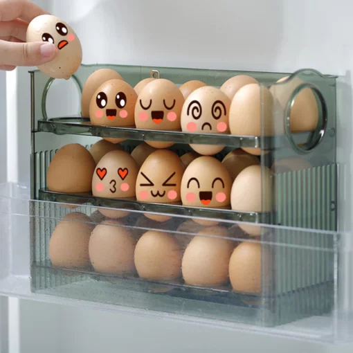 Caja de huevos con tapa creativa