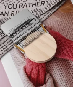 Wooden Darning Mini Loom Machine