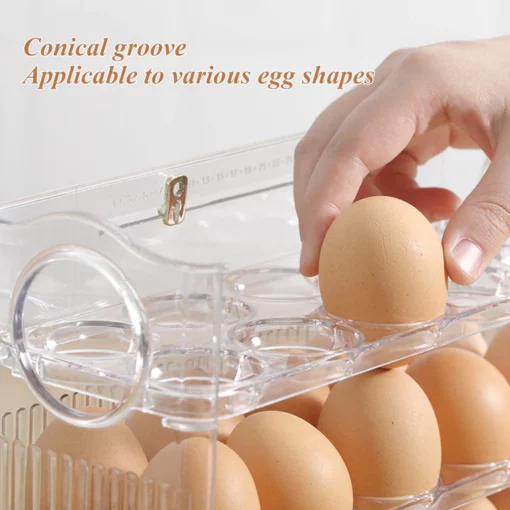 Caja de huevos con tapa creativa