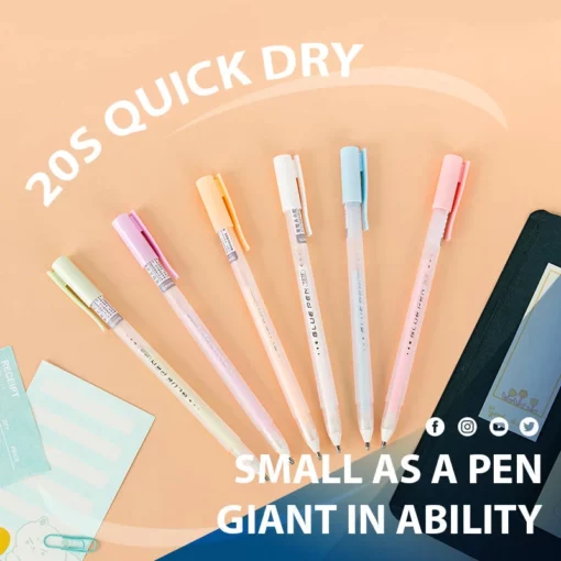 Scrapbook Gancang Garing Lem Pen