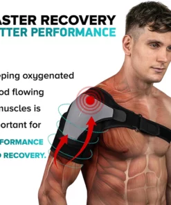 Breathable & Ice Pack Sports Shoulder Pads