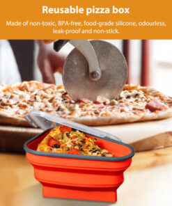 Collapsible Container For Pizza
