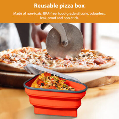 Collapsible Container For Pizza