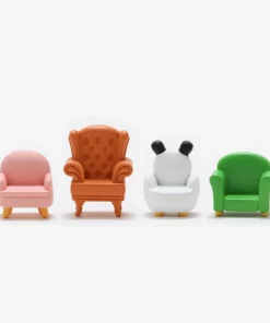 Simulation Sofa Resin Refrigerator Sticker