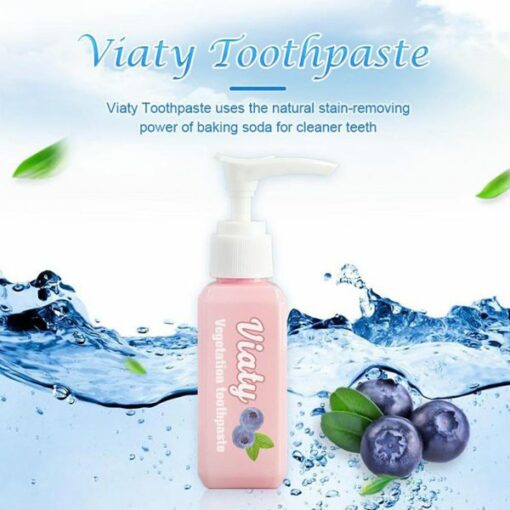 Labe remotionem dealbatio Viaty Toothpaste