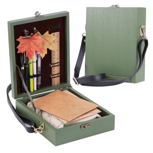 Writers Messenger Wood Box A5