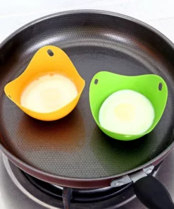 Arched Edges Multifunctional Silicone Egg Poacher