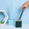 Silicone Toilet Brush and Holder Set