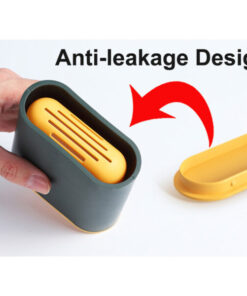 Silicone Toilet Brush and Holder Set