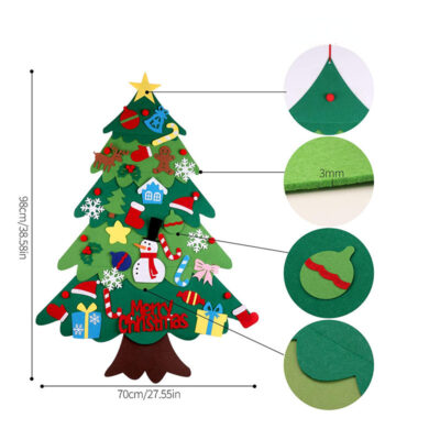 Felt Christmas Tree Set