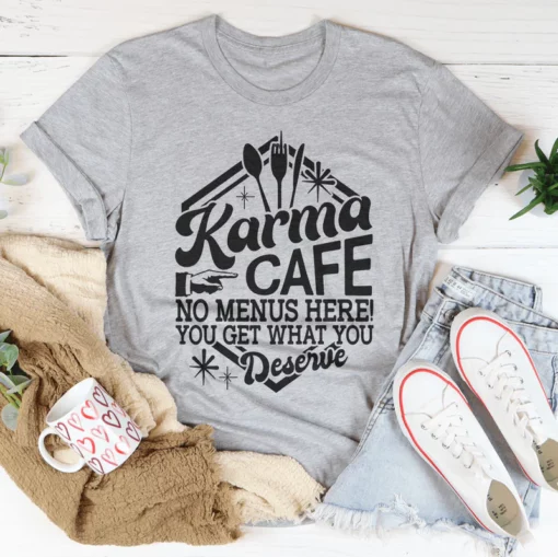 Karma 咖啡厅 T 恤