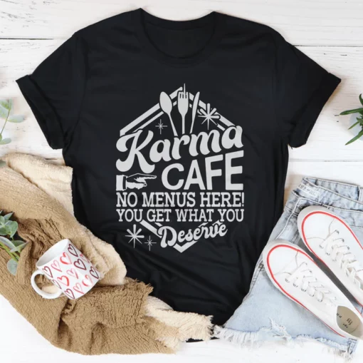 Áo thun cà phê Karma