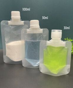 Portable Travel Fluid Makeup Packing Bag