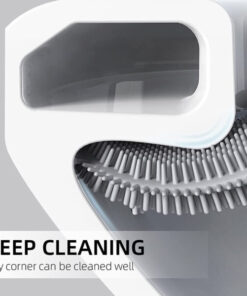 Silicone Toilet Brush and Holder Set