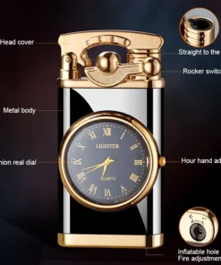 Creative Dial Rocker Arm Inflatable Lighter