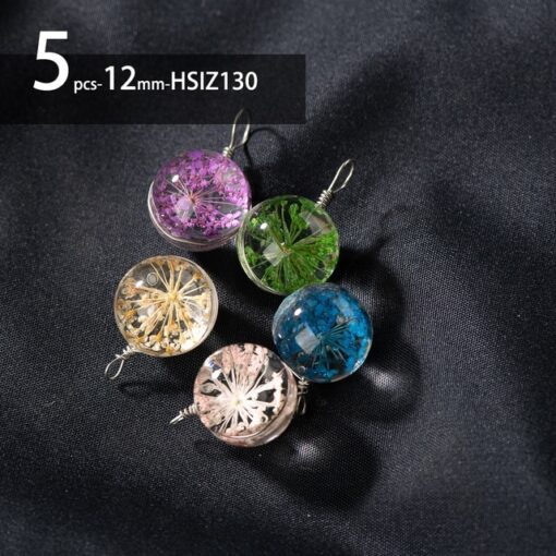 Hand-made Glass Flower Beads