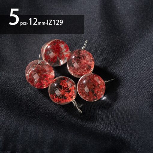 Gibuhat sa kamot nga Glass Flower Beads