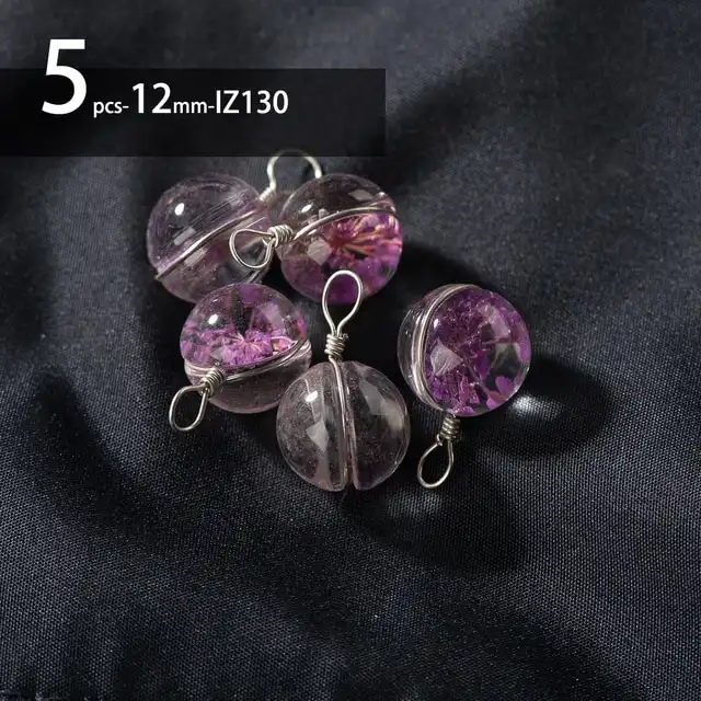 Hand-made Glass Flower Beads - Image 8
