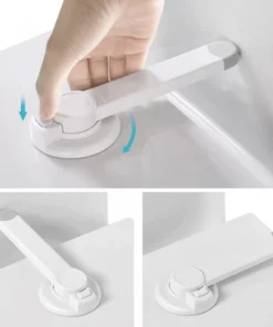 ABS + TPE Toilet Seat Lock For Inquisitive Toddlers