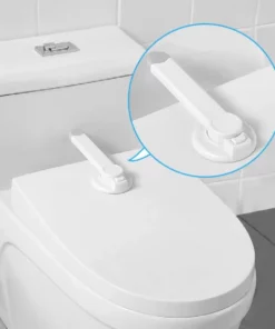 ABS + TPE Toilet Seat Lock For Inquisitive Toddlers