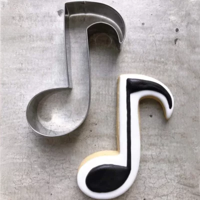 Stainless Steel Musical Note Cookie Cutters